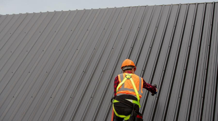 Professional metal roof installation services in Blum, TX